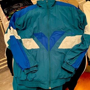 Original Vintage Adidas Mens Tracksuit 80s